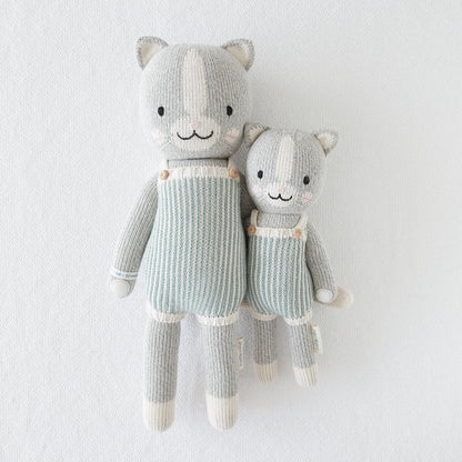 預購｜cuddle+kind 手工玩偶-Dylan 小貓咪