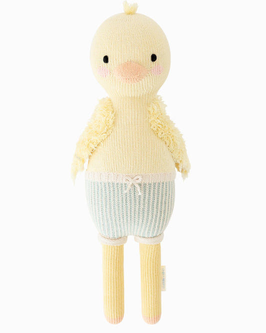 預購｜cuddle+kind 手工玩偶-Finley 小鴨