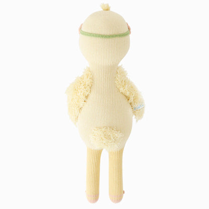 預購｜cuddle+kind 手工玩偶-Flora 柔紫小鴨