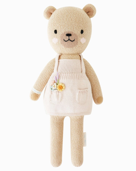 預購｜cuddle+kind 手工玩偶-Goldie 小蜜熊