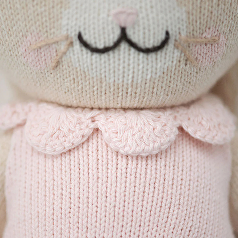 預購｜cuddle+kind 手工玩偶-Hannah 粉嫩小兔