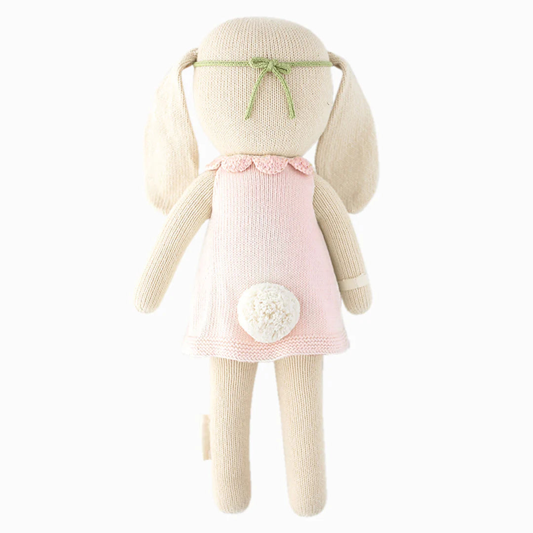預購｜cuddle+kind 手工玩偶-Hannah 粉嫩小兔