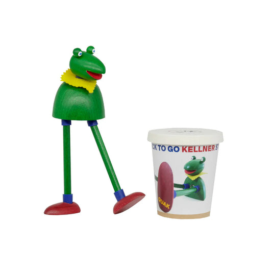 Kellner Steck 拼裝木玩 - 青蛙夸克 Quak