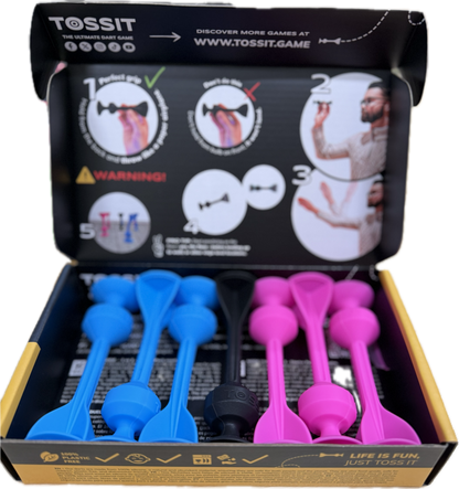 Tossit – Starter Pack (Play Set)｜雙人入門組（7支飛鏢） 無收納袋