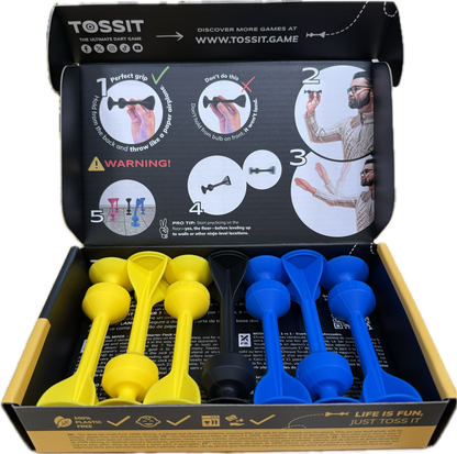 Tossit – Starter Pack (Play Set)｜雙人入門組（7支飛鏢） 無收納袋