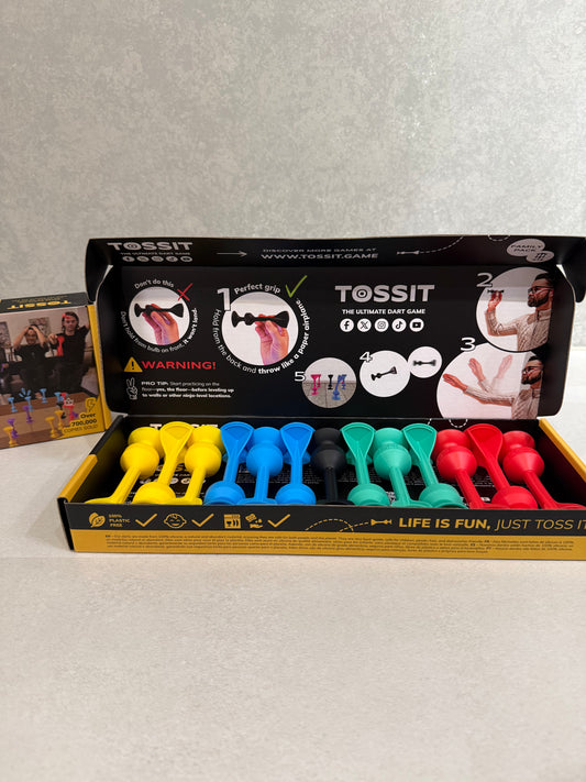 Tossit - Family Pack(Play Set)｜四人家庭組（13支飛鏢） 無收納袋