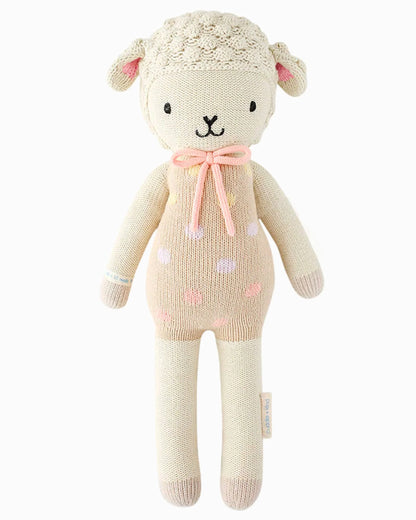 預購｜cuddle+kind 手工玩偶-Lucy 粉彩小羊