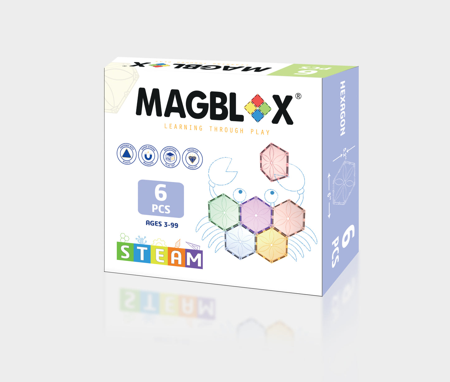 Magblox 入門升級組｜磁力星球 Plus