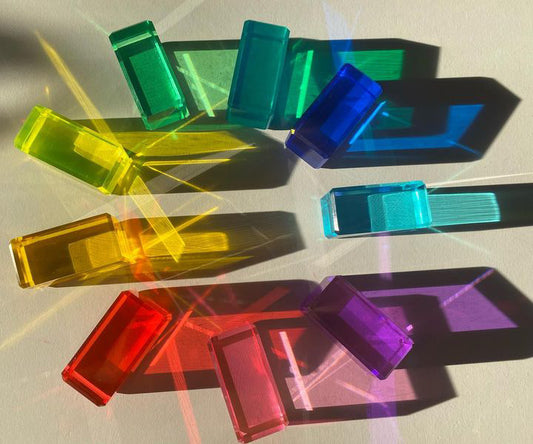 【預購】My little creator- 彩色長方形透光水晶積木（多款）