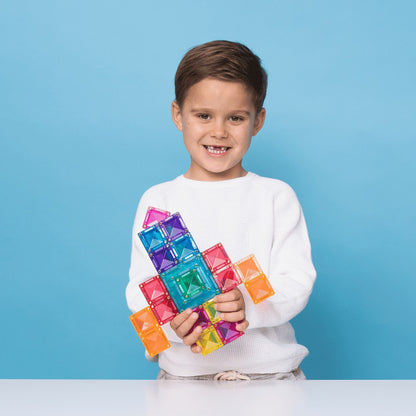 澳洲 Connetix 磁力片- 48片 亮彩方框組