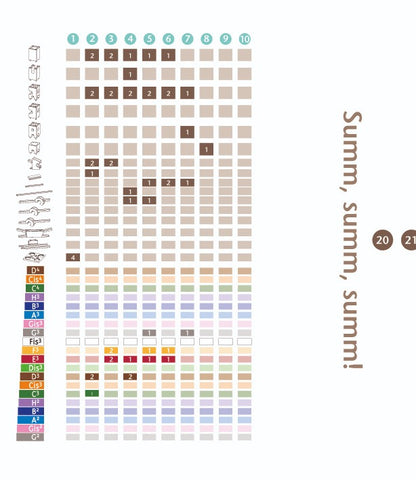 Xyloba Melody Tracks｜Summ, summ, summ 小蜜蜂旋律套組 （53件）