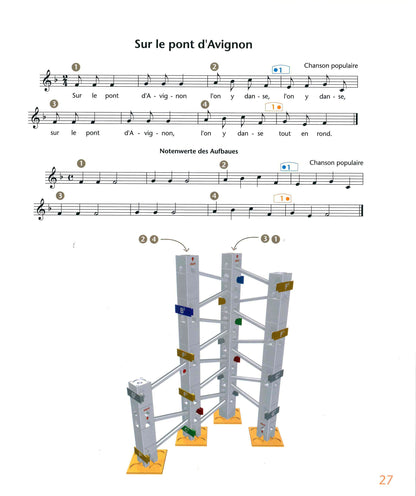 Xyloba Melody Tracks｜Sur le pont d’Avignon 阿維尼翁橋上旋律套組 (69件）