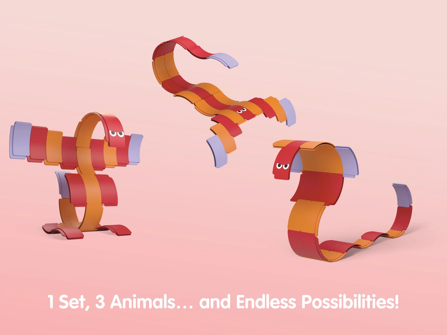 Waytoplay Arches 動物系列｜Reptile Creatures 爬蟲奇獸 25件
