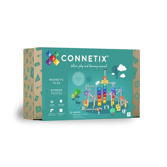 澳洲 Connetix 磁力片- 92片 彩虹球道延伸組