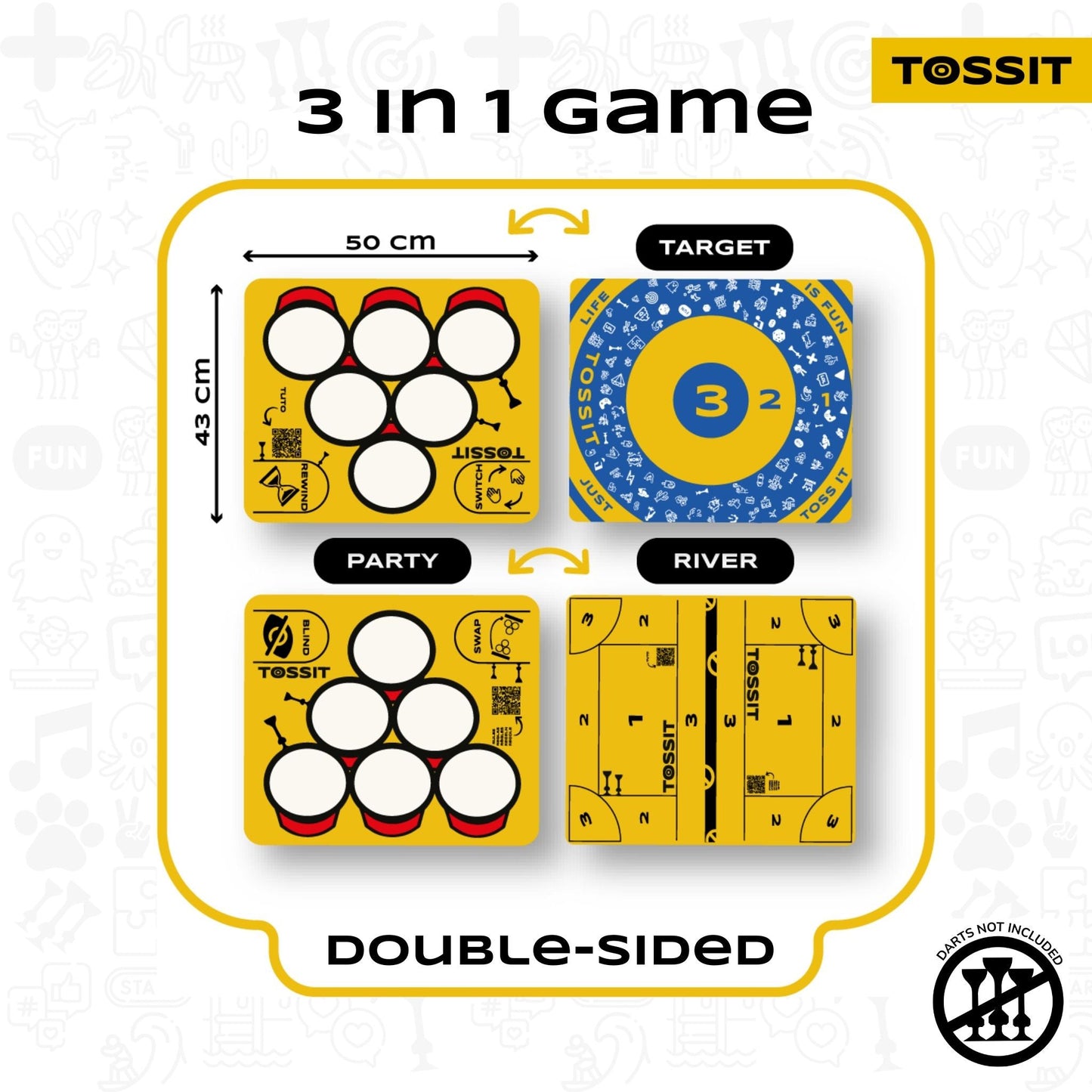 [預購]TOSSIT - 派對遊戲板