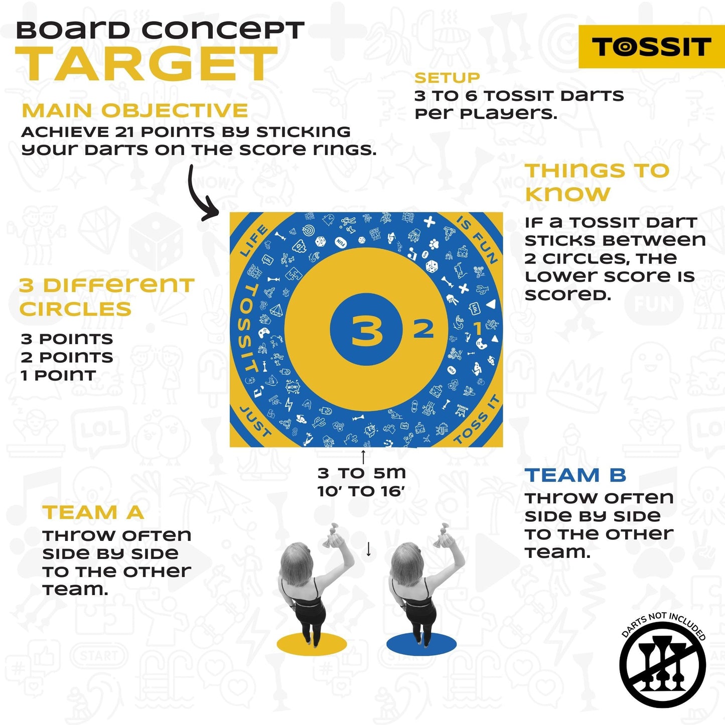 [預購]TOSSIT - 派對遊戲板