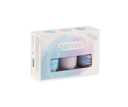 Namaki 冰雪甜心三色水性指甲油組