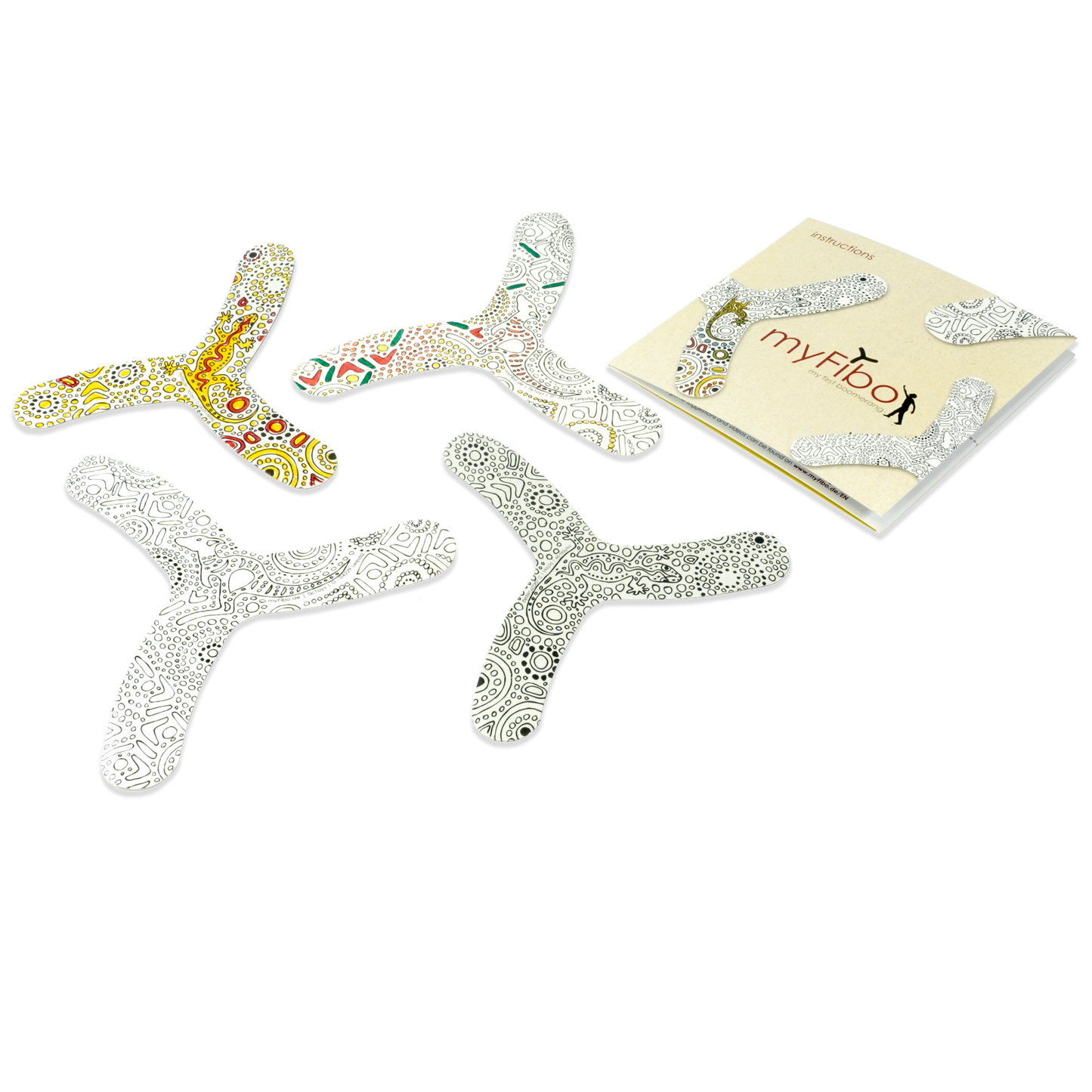 myFibo 彩繪迴力鏢