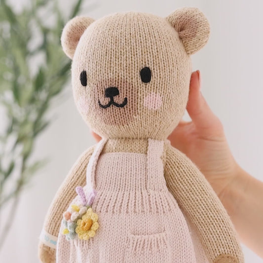 預購｜cuddle+kind 手工玩偶-Goldie 小蜜熊